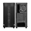 Arvuti korpus CHIEFTEC GS-01B-OP Tower Must — karastatud klaas, RGB ventilaatorid, toetab ATX/Micro-ATX, GPU kuni 320 mm