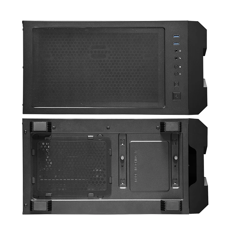 Arvuti korpus CHIEFTEC GS-01B-OP Tower Must — karastatud klaas, RGB ventilaatorid, toetab ATX/Micro-ATX, GPU kuni 320 mm