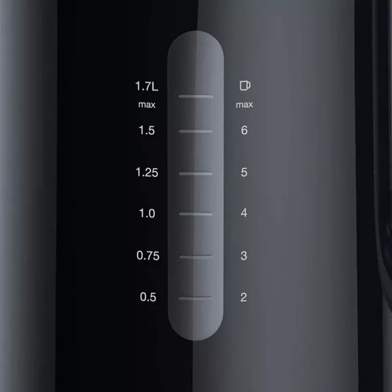 Braun WK 1100 BK elektriline veekeetja 1,7 L 2200 W Must
