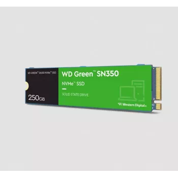 WESTERN DIGITAL SSD - WD roheline SN350 - 250GB - Pci-e Gen3 x4 - M.2 2280 - TLC