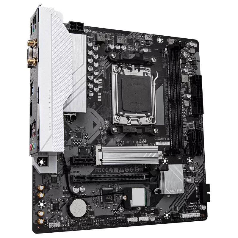 Emaplaat GIGABYTE B650M GAMING WIFI6E, AMD B650, Socket AM5, Micro ATX