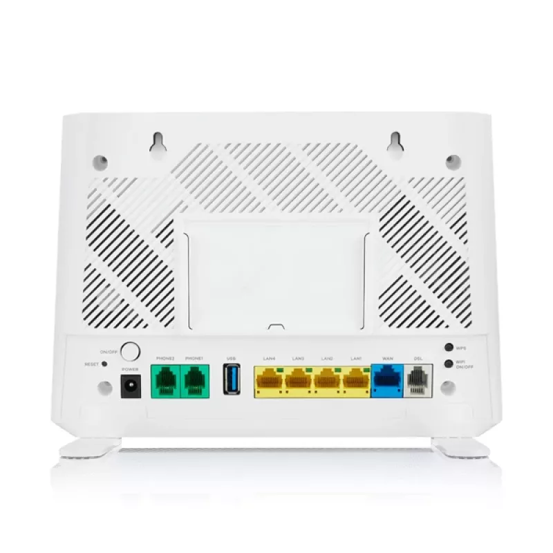 Zyxel DX3301-T0 traadita ruuter Gigabit Ethernet kaheriba (2,4 GHz / 5 GHz) Valge
