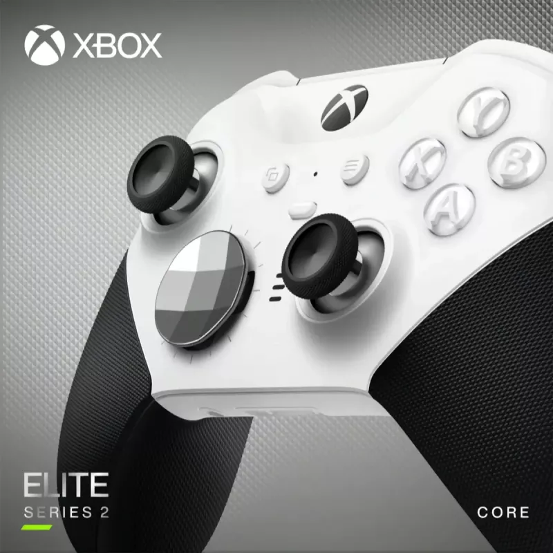 Mängupult Microsoft Xbox Elite Wireless Series 2 Core must valge Bluetooth USB