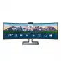 Philips P Line 32:9 SuperWide kumer LCD-ekraan 499P9H/00, 124 cm (48,8 tolli), 5120 x 1440 pikslit, UltraWide Dual Quad HD, LCD, 5 ms, must