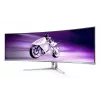 Philips Evnia 8000 49M2C8900L/00 arvutimonitor 124,2 cm (48,9 tolli) 5120 x 1440 pikslit Dual QHD QD-OLED Valge