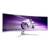 Philips Evnia 8000 49M2C8900L/00 arvutimonitor 124,2 cm (48,9 tolli) 5120 x 1440 pikslit Dual QHD QD-OLED Valge