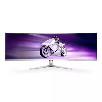 Philips Evnia 8000 49M2C8900L/00 arvutimonitor 124,2 cm (48,9 tolli) 5120 x 1440 pikslit Dual QHD QD-OLED Valge