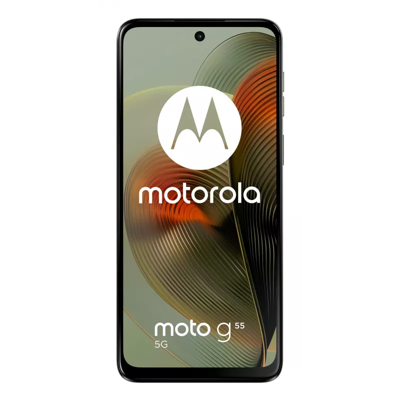 Motorola moto g55 5G 16.5 cm (6.49 tolli) Dual SIM Android 14 USB Type-C 8 GB 256 GB 5000 mAh Roheline