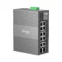 TP-Link Omada 10-pordiline gigabit-tööstuslik lihtsasti hallatav lüliti 6 PoE+ ja 2 PoE++ pordiga