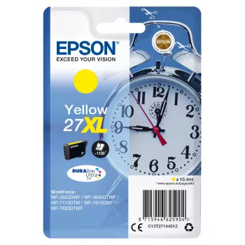Epson Alarm clock üksikpakendis kollane 27XL DURABrite Ultra tint