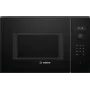 Sisseehitatud ainult mikrolaineahi Bosch Serie 6 BFL554MB0 – 900 W, 25 L, pöörd- ja puutetundlikud juhtnupud, must