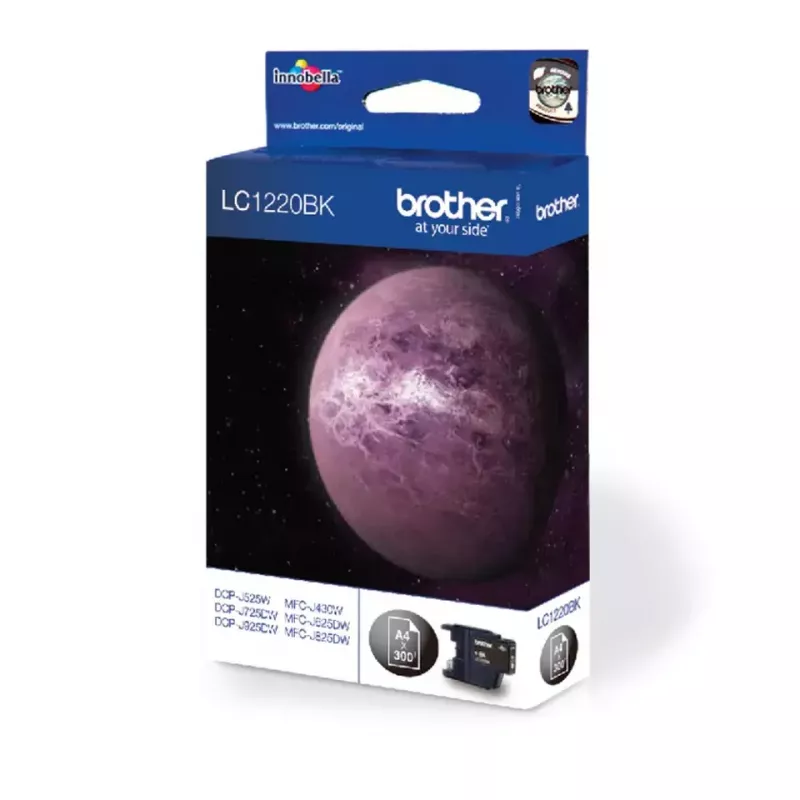 Brother LC1220BK tindikassett 1 tk Originaal Must