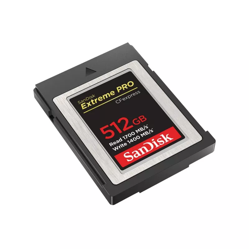 WESTERN DIGITAL SanDisk CF Express Extreme Pro 512GB, 1700MB/s lugemine, 1400MB/s kirjutamine