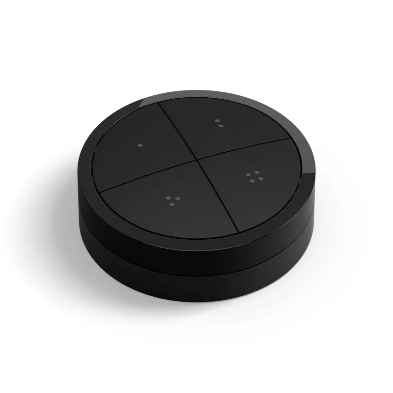 Philips Tap nupplüliti, juhtmevaba, must, eraldiseisev/seinale kinnitatav, IP20, plastist, IP20
