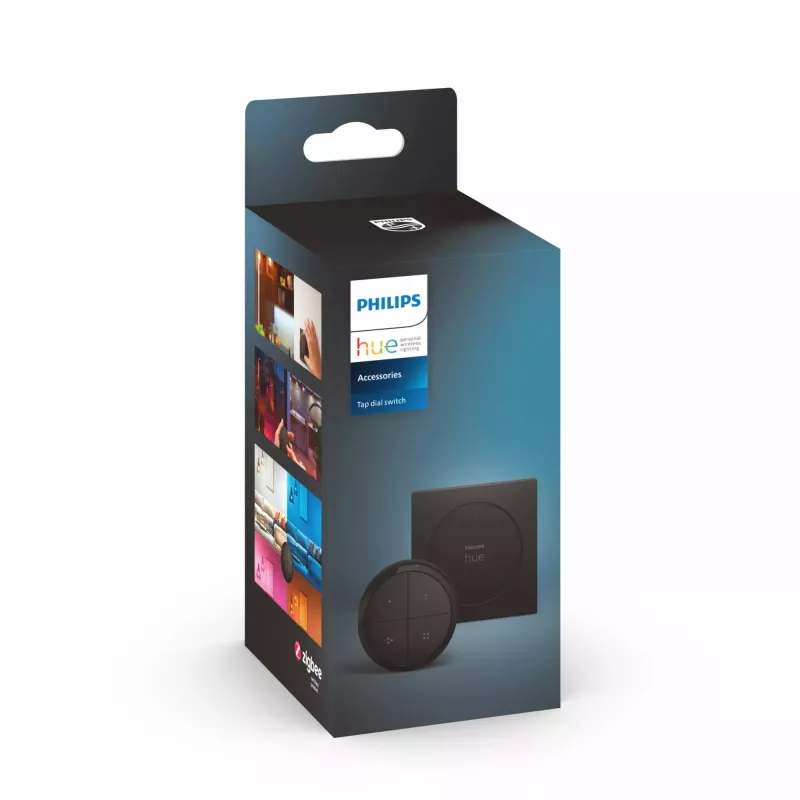 Philips Tap nupplüliti, juhtmevaba, must, eraldiseisev/seinale kinnitatav, IP20, plastist, IP20