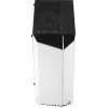 Arvuti korpus AEROCOOL Bionic Midi Tower Valge — ATX, karastatud klaas, 2x3,5-tollist pesa, 6x2,5-tollist, 297 mm GPU, sinine LED