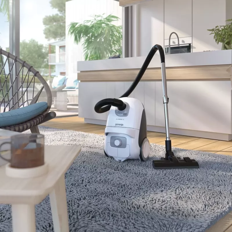 Gorenje VCEA21GLW 3 L silindertolmuimeja kuivpuhastuseks 700 W tolmukott