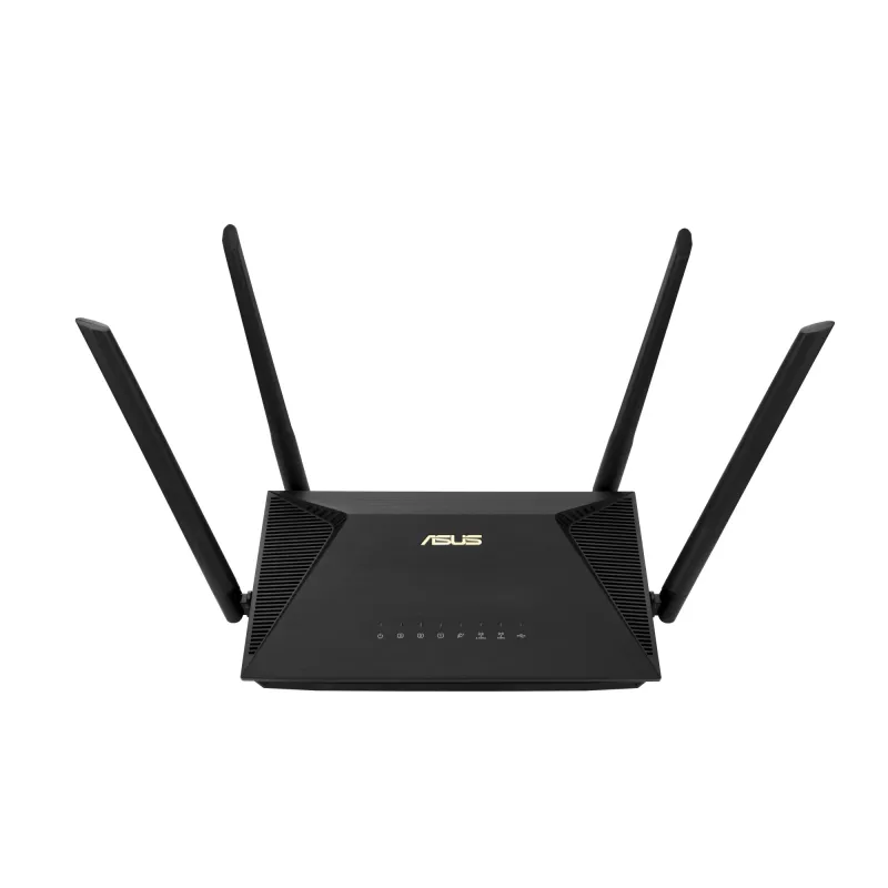 ASUS RT-AX1800U traadita ruuter Gigabit Ethernet Kaheribaline (2,4 GHz / 5 GHz) Must