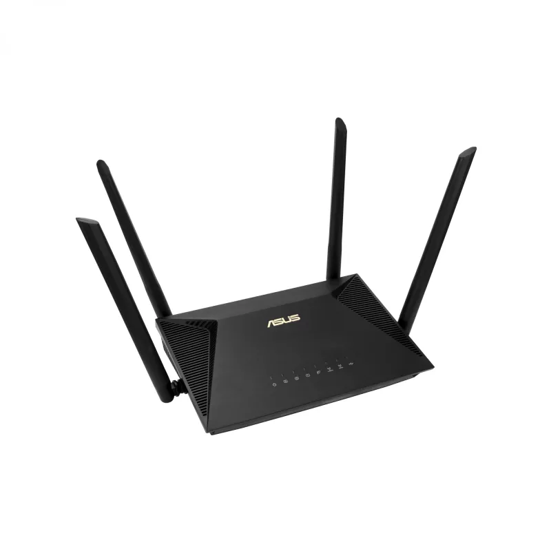 ASUS RT-AX1800U traadita ruuter Gigabit Ethernet Kaheribaline (2,4 GHz / 5 GHz) Must