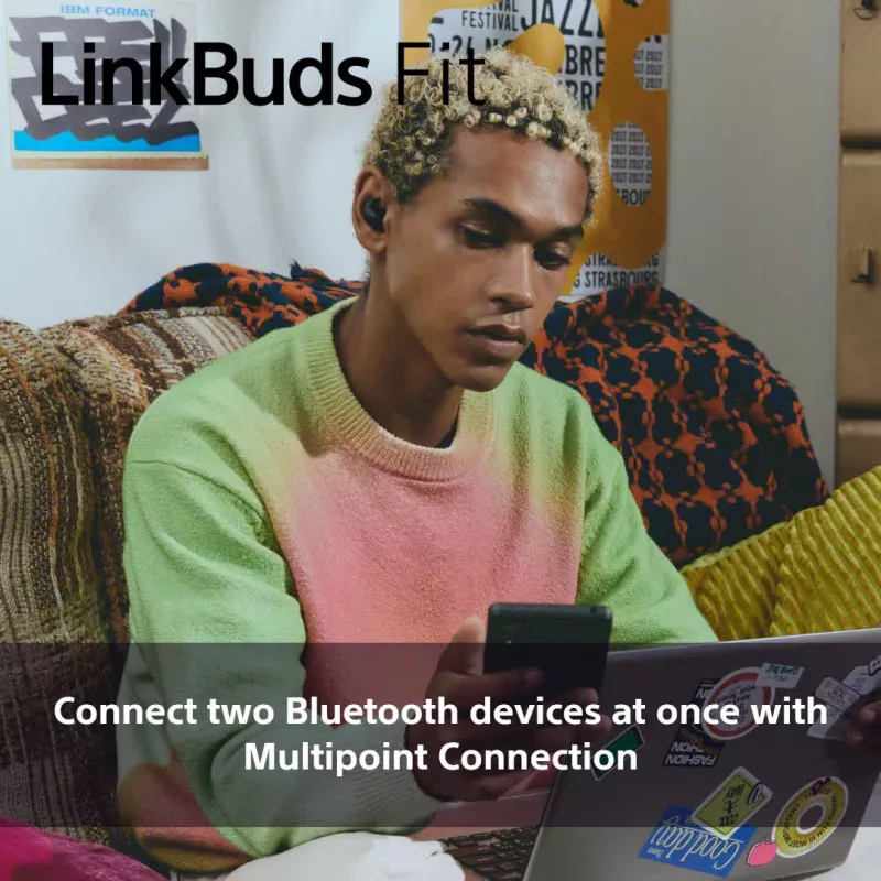 Sony LinkBuds Fit WFLS910NW kõrvaklapid/peakomplekt Juhtmevaba Kõrvasisene Kõned/muusika Bluetooth Valge