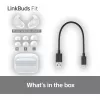 Sony LinkBuds Fit WFLS910NW kõrvaklapid/peakomplekt Juhtmevaba Kõrvasisene Kõned/muusika Bluetooth Valge