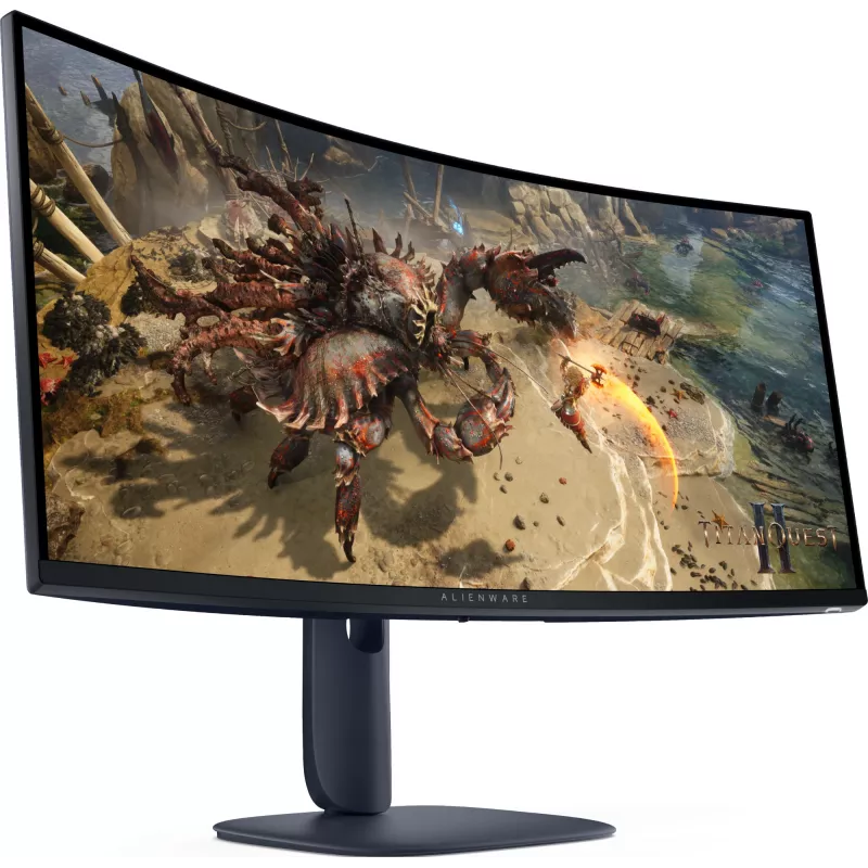 Alienware AW3425DWM arvutimonitor 86,4 cm (34 tolli) 3440 x 1440 pikslit Wide Quad HD LCD must, sinine
