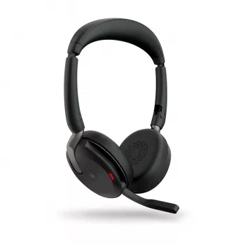 Jabra Evolve2 65 Flex - Link380a MS Stereo, juhtmega ja juhtmevaba, 20–20000 Hz, kontor/kõnekeskus, 136 g, kõrvaklapid, must
