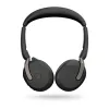 Jabra Evolve2 65 Flex - Link380a MS Stereo, juhtmega ja juhtmevaba, 20–20000 Hz, kontor/kõnekeskus, 136 g, kõrvaklapid, must
