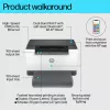 HP LaserJet M207dw printer, laser, 600 x 600 DPI, A4, 27 ppm, kahepoolne printimine, hall, valge