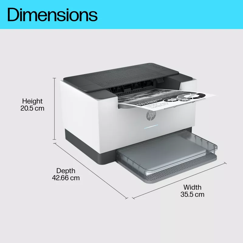 HP LaserJet M207dw printer, laser, 600 x 600 DPI, A4, 27 ppm, kahepoolne printimine, hall, valge