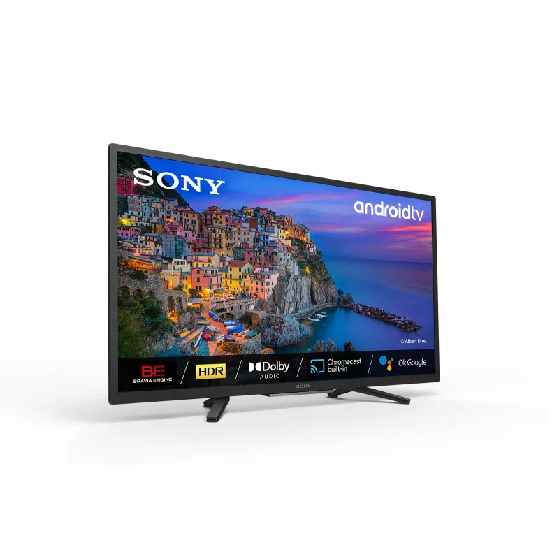 Sony KD32W800P1AEP teler 81.3 cm (32 tolli) HD nutiteler Wi-Fi must