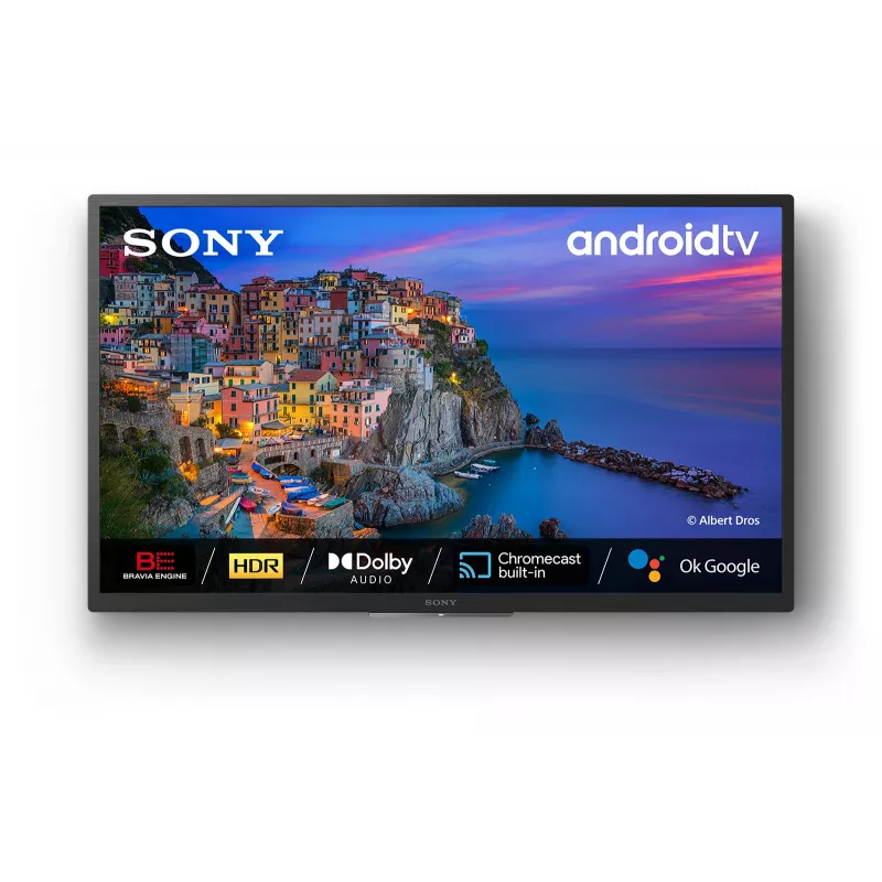 Sony KD32W800P1AEP teler 81.3 cm (32 tolli) HD nutiteler Wi-Fi must
