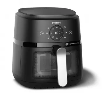 Philips 2000 seeria NA221/00 fritüür Üksik 4.2 L Eraldiseisev 1500 W Kuumaõhufritüür Must, Hõbedane