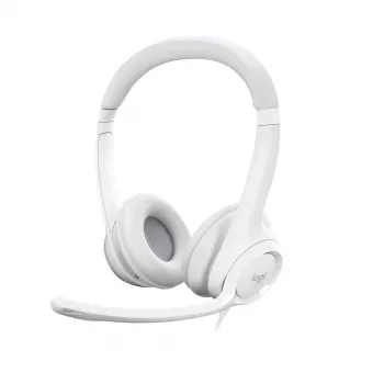 LOGITECH Peakomplekt - H390 - USB-a - Valkjas