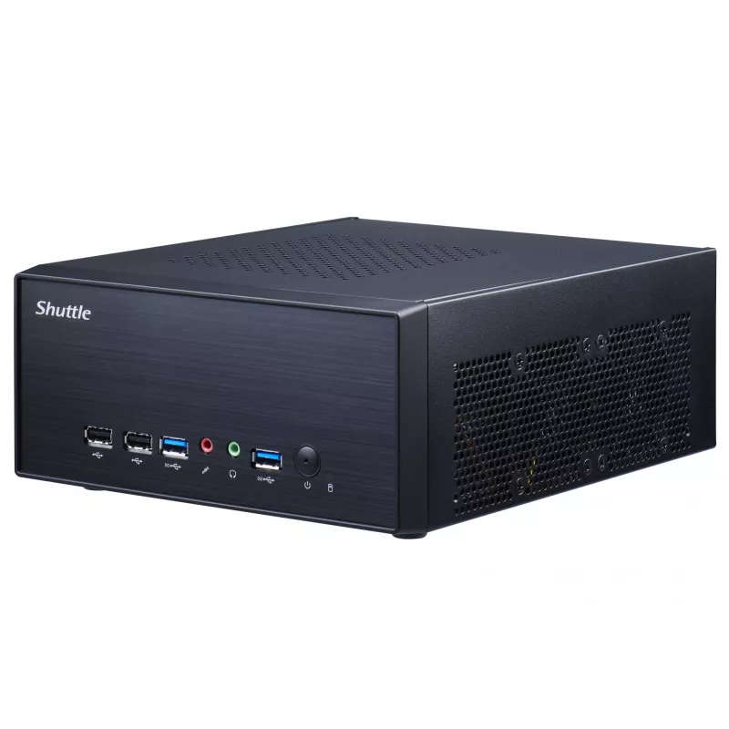 Shuttle XPC slim Barebone XH610G2 - S1700, Intel H610, 1xDP, 2xHDMI, 2 PCIe pesa (1x 16X ja 1x X1), 2x Intel LAN (1G + 2.5G), 8x USB, 1x 2,5 tolli, 3x M.2, 24/7 pidev töö
