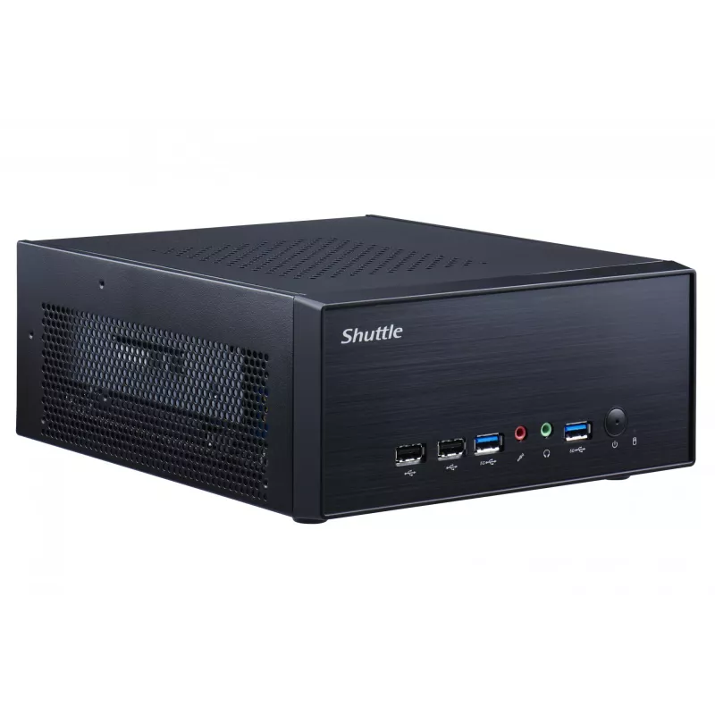 Shuttle XPC slim Barebone XH610G2 - S1700, Intel H610, 1xDP, 2xHDMI, 2 PCIe pesa (1x 16X ja 1x X1), 2x Intel LAN (1G + 2.5G), 8x USB, 1x 2,5 tolli, 3x M.2, 24/7 pidev töö