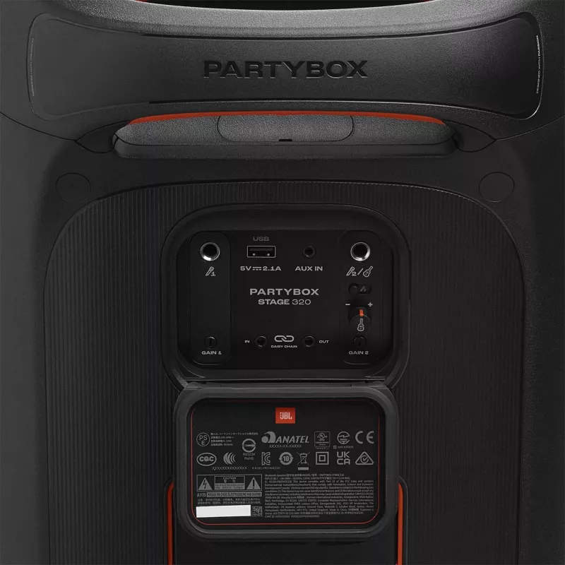 JBL PartyBox STAGE 320 peokõlar must 240 W