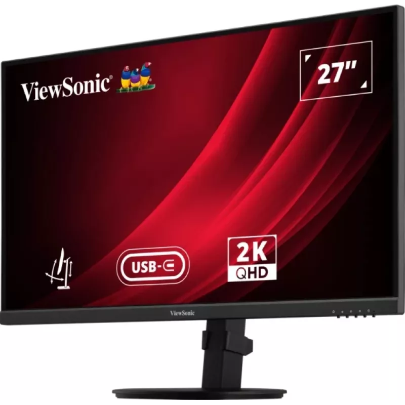Viewsonic VG Series VG2709-2K-MHDU-2 arvutimonitor 68,6 cm (27 tolli) 2560 x 1440 pikslit Quad HD LED must