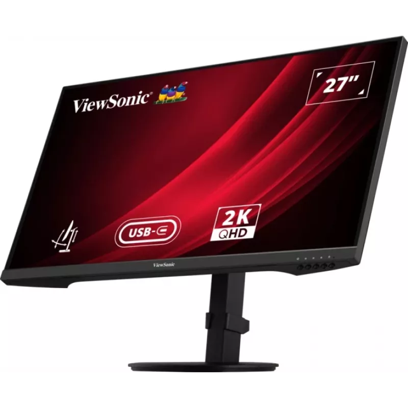 Viewsonic VG Series VG2709-2K-MHDU-2 arvutimonitor 68,6 cm (27 tolli) 2560 x 1440 pikslit Quad HD LED must