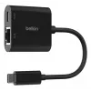BELKIN USB-C Etherneti + laadimisadapter 100 W PD