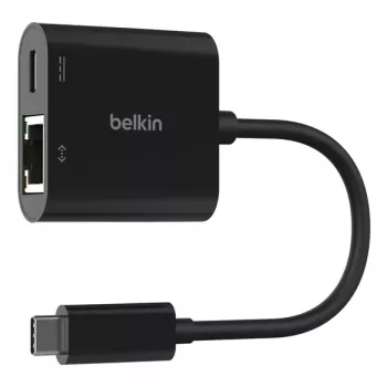 BELKIN USB-C Etherneti + laadimisadapter 100 W PD