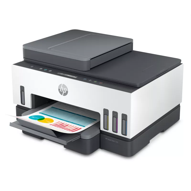 HP Smart Tank 7305 juhtmevaba mitmeotstarbeline värviprinter, kahepoolne printimine; koopiamasin, skanner