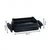 Tefal XA7278 küpsetusplaat/-leht Grill Ristkülikukujuline OptiGrill+ XL