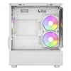 Aerocool Viewport-Mini-WT-v2 Mini Tower Valge