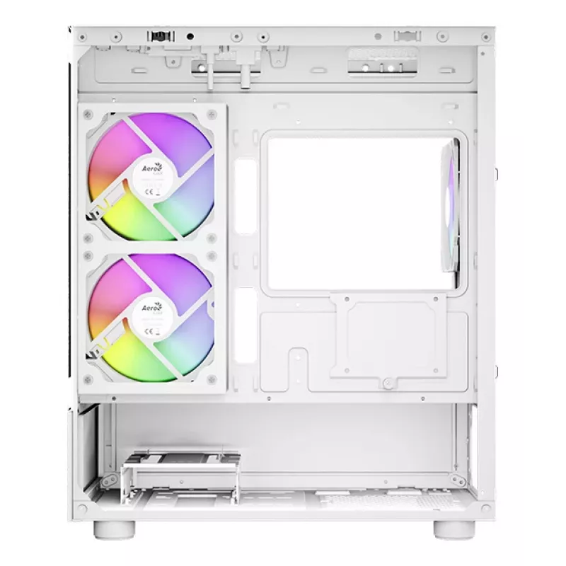 Aerocool Viewport-Mini-WT-v2 Mini Tower Valge
