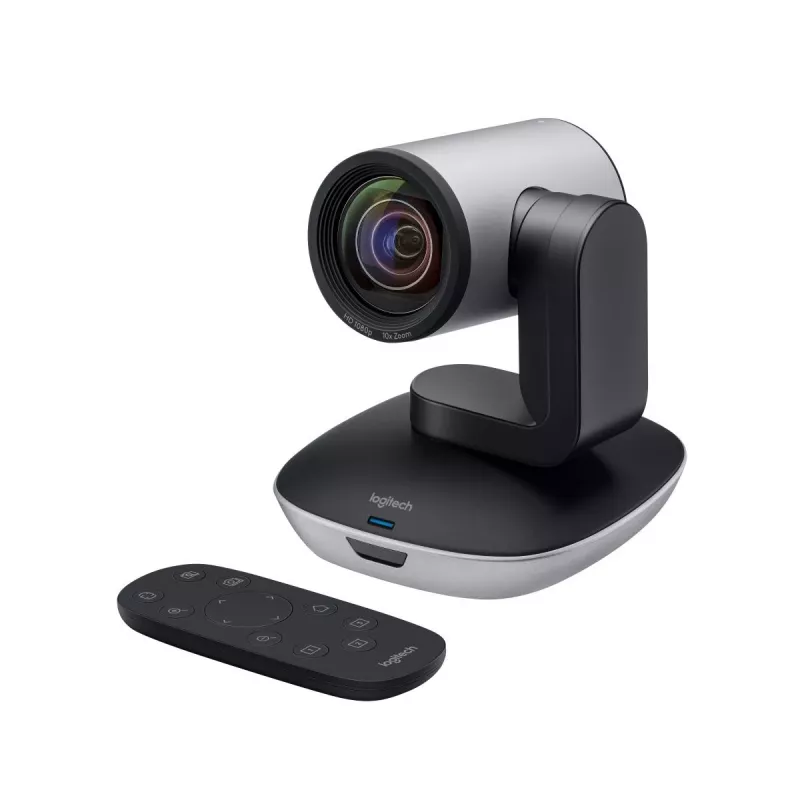 LOGITECH PTZ Pro 2 HD 1080p videokaamera täiustatud panoraam-/kalde- ja suumifunktsioonidega