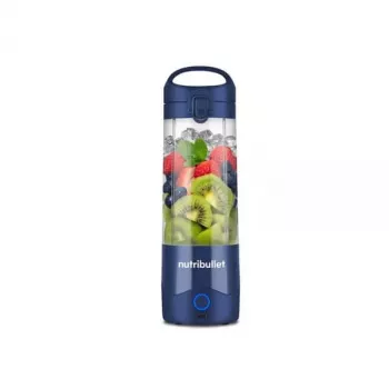 Spordiblender NUTRIBULLET Portable 0,475 L, akutoitega, roostevabast terasest terad, Tritani kauss, tumesinine