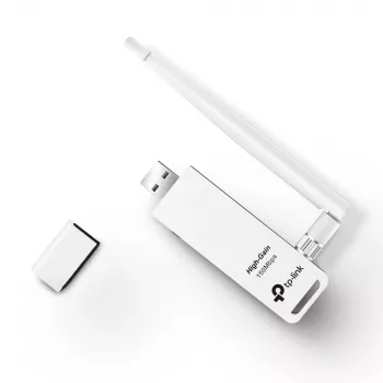 Võrgukaart TP-Link TL-WN722N, WLAN 150 Mbit/s, USB, Wi-Fi 4, 2,4 GHz