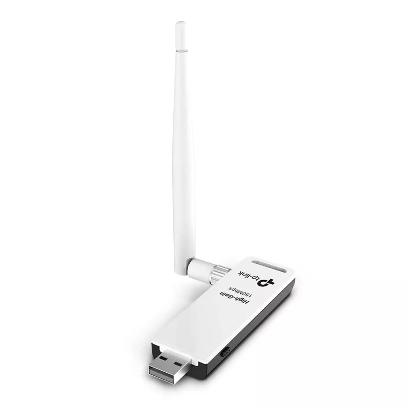 Võrgukaart TP-Link TL-WN722N, WLAN 150 Mbit/s, USB, Wi-Fi 4, 2,4 GHz