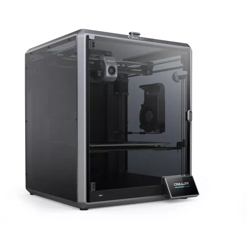 3D-printer Creality K1 Max — ehitusala 300×300×300 mm, kihipaksus 0,10–0,35 mm, puutejuhtimine, must